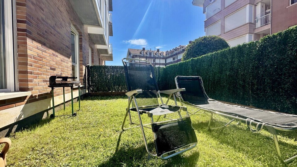 Noja Apartment | Bajo con Jardín y Piscina - Costa Verde 6006