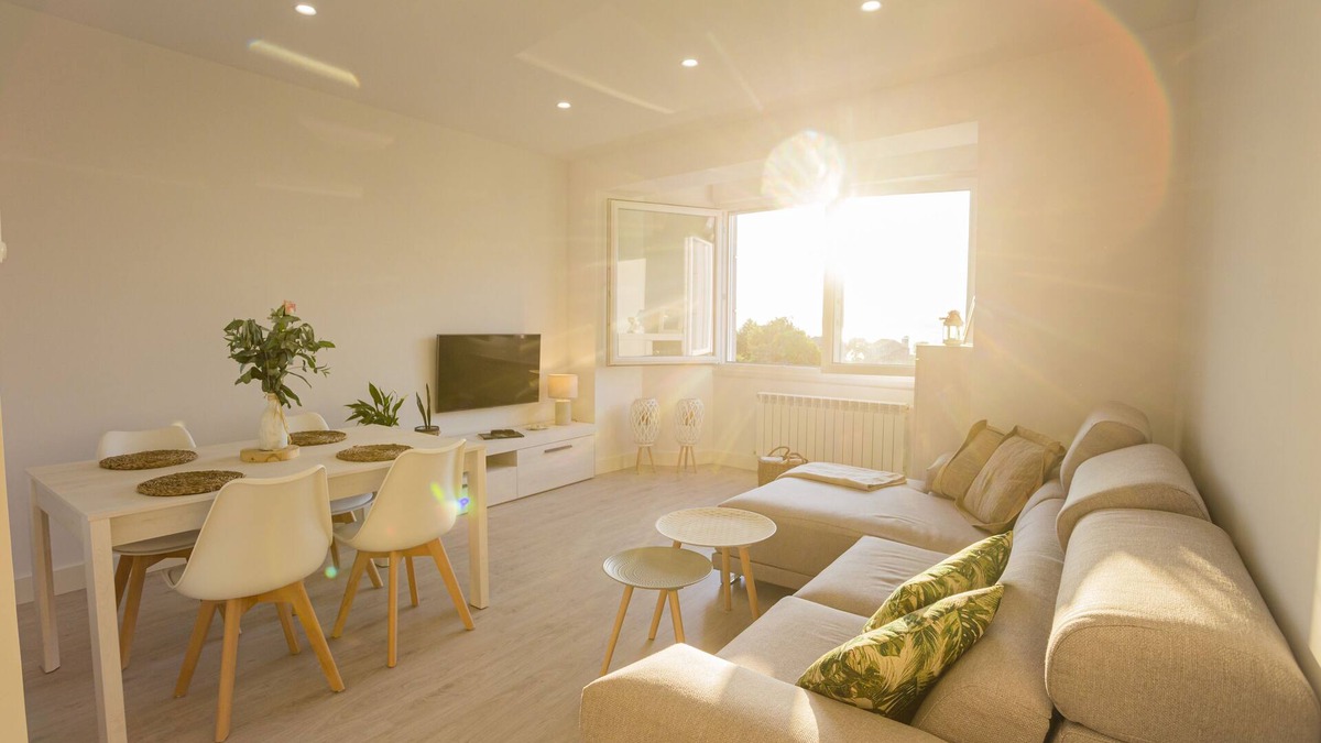 Vilagarcia de Arousa House | Balcony at Arousa - Upscale Getaway + Patio