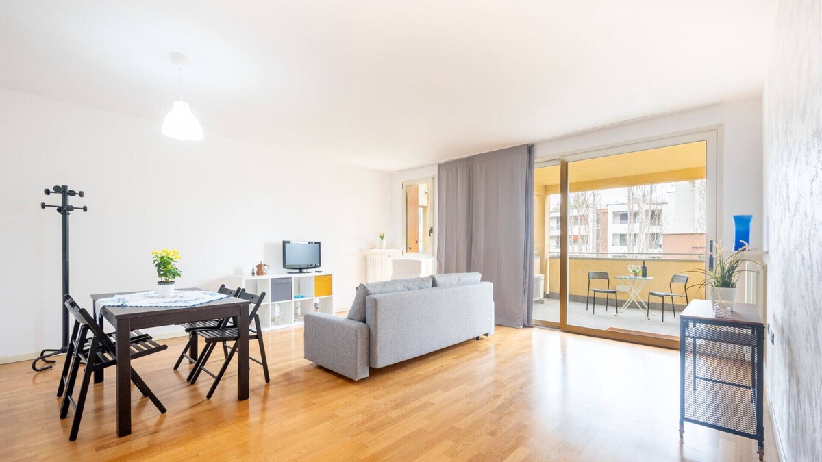 San Leonardo Apartment | Balcony Bliss: Elegant Parma Residency