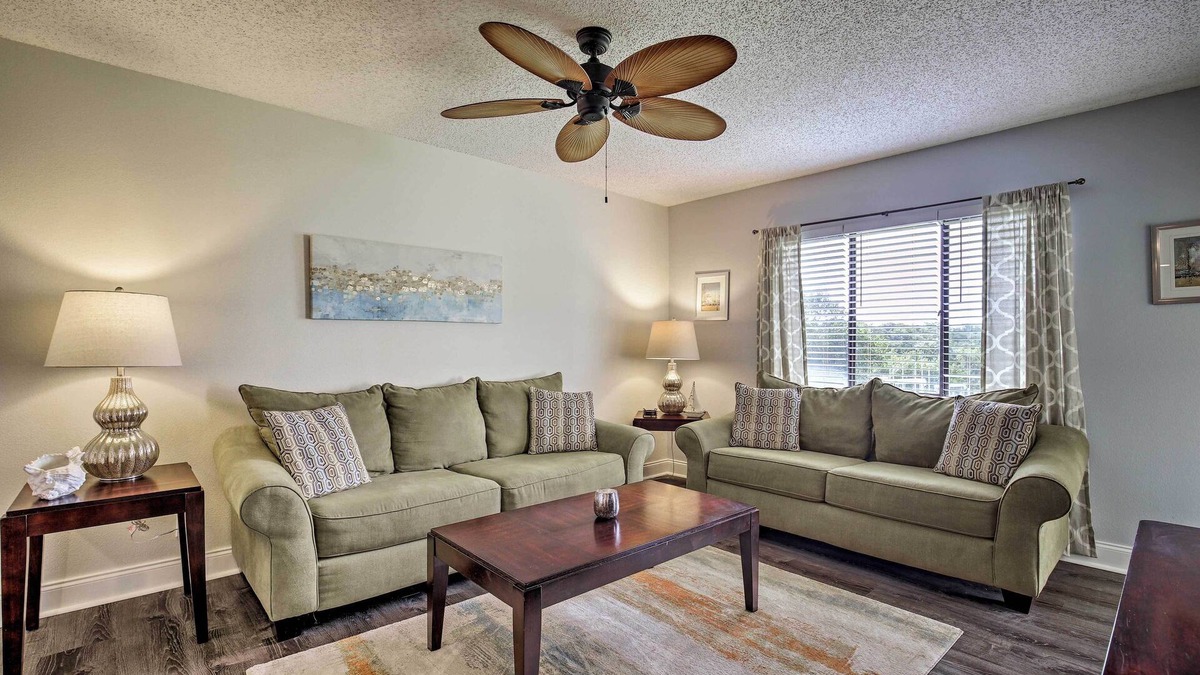 Tierra Verde Condo | Balcony & Pool: Gulfview Tierra Verde Escape!