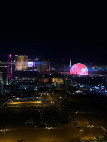 Las Vegas House | Balcony Suite Strip View