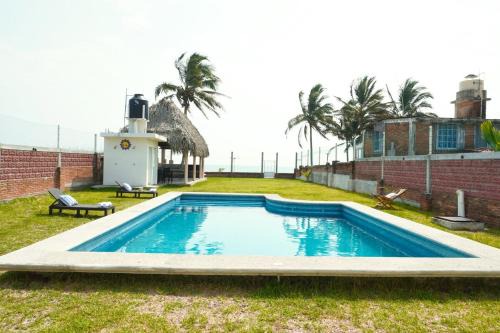 Tecolutla Apartment | Bamboo La Perla del Puerto Pool & Beach