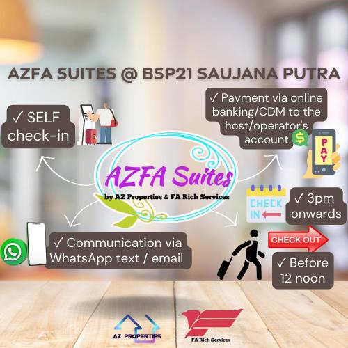 Bandar Saujana Putra Apartment | Bandar Saujana Putra BSP 21 AZFA Suite [FREE WiFi]
