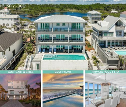 Dune Allen Beach House | Barefoot Bliss by Stay on 30A- Pool, Bikes, Golf Cart