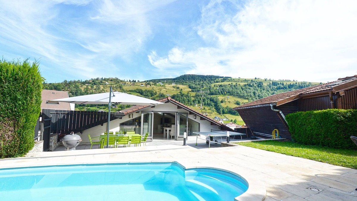 La Bresse House | Bargkass - Vue montagne et piscine