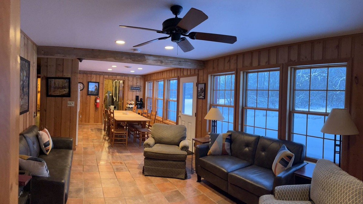 Baraboo House | Barn Haven: Group Adventure Retreat near Devil's Lake State Park!