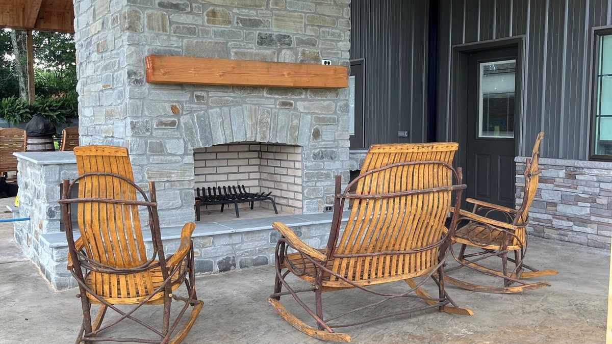 Wheeler House | Barndominium with rustic charm
