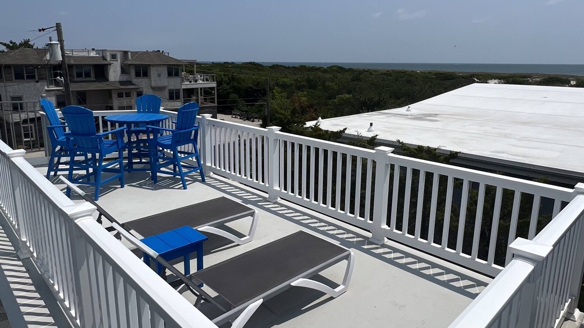Point Pleasant - Toms River House | Barnegat Light 2nd from beach- bright, open 3 BR 1.5 BA with ocean views!