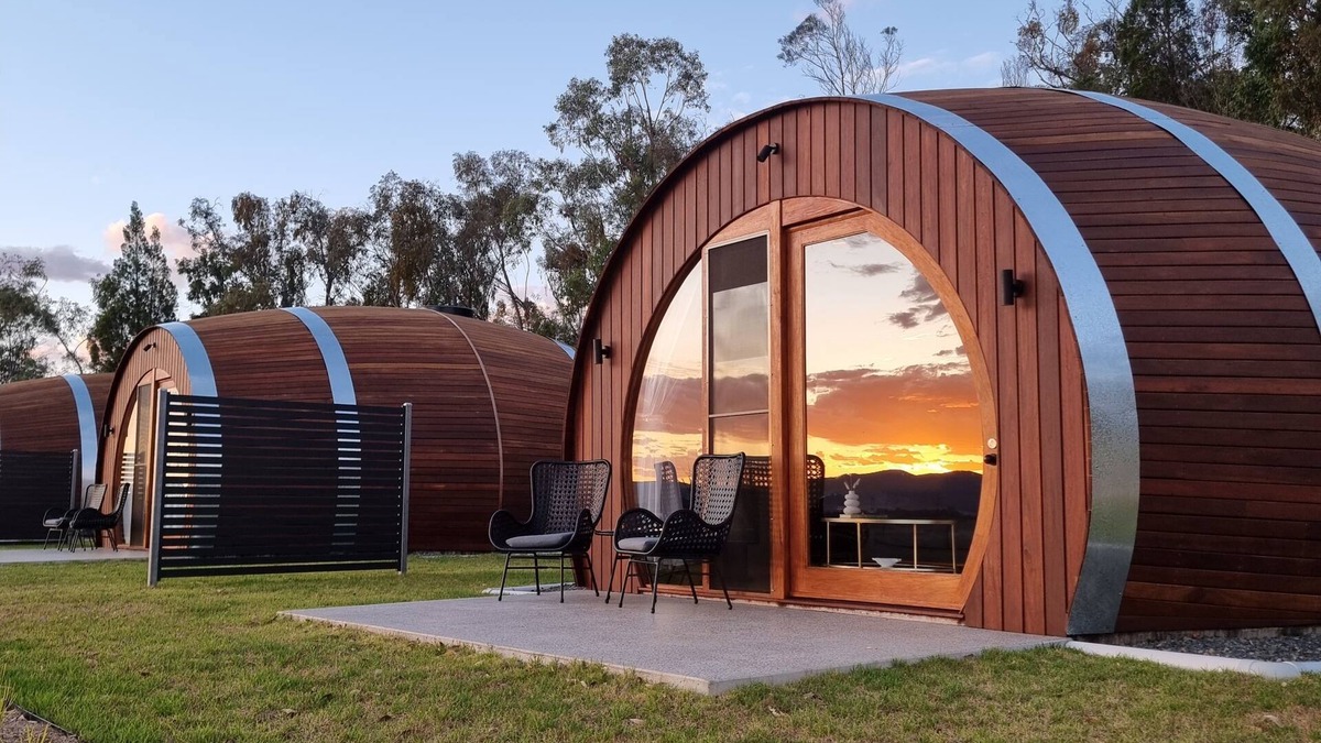 Ballandean Cabin | Barrel View Luxury Cabins - Australia's First Wine Barrel Accommodation