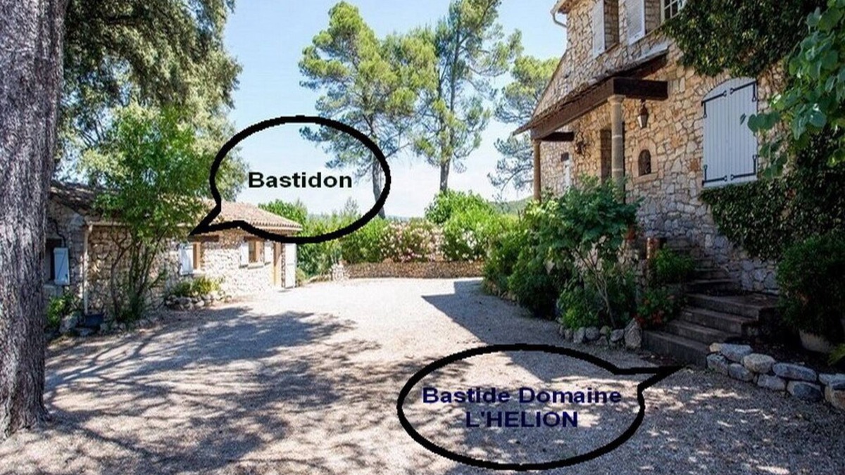 Taradeau House | BASTIDON DOMAINE L'HELION 8 PERSONNES salt water swimming pool 12mx6m