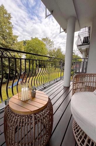 Pszczyna Apartment | BATOREGO FLATS No 13 Pszczyna - Walk to Castle - Apartment with Parking, Balcony, Elevator, Fast WiFi