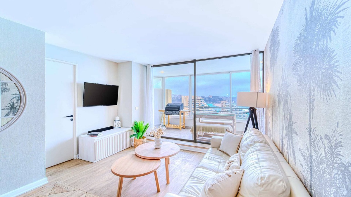 Algarrobo Condo | Bay Dream 2B W/Wifi, Grill & View.