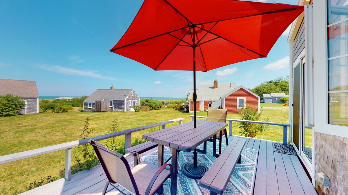 Barnstable Cottage | Bay view cottage w/deck, gas grill & great view - steps to private beach