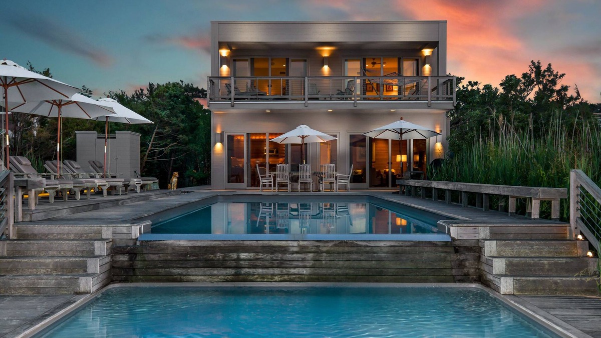 Fire Island Pines House | Bayfront Home With All The Bells And Whistles