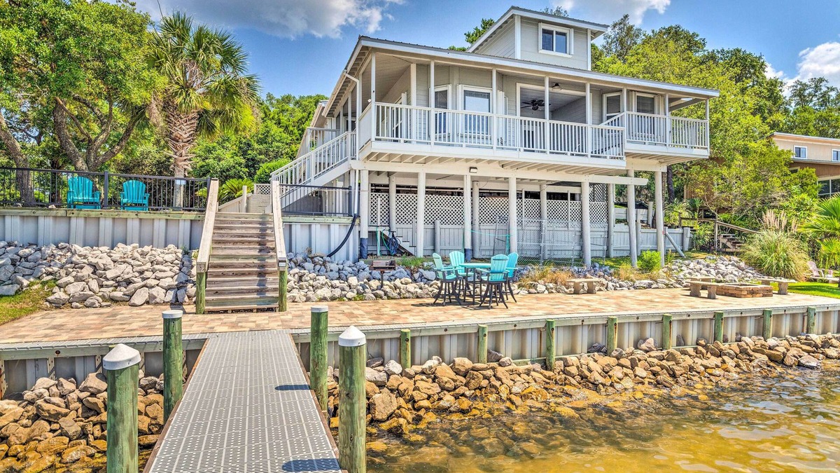 Fort Walton Beach - Destin House | Bayfront Niceville Getaway w/Private Dock!