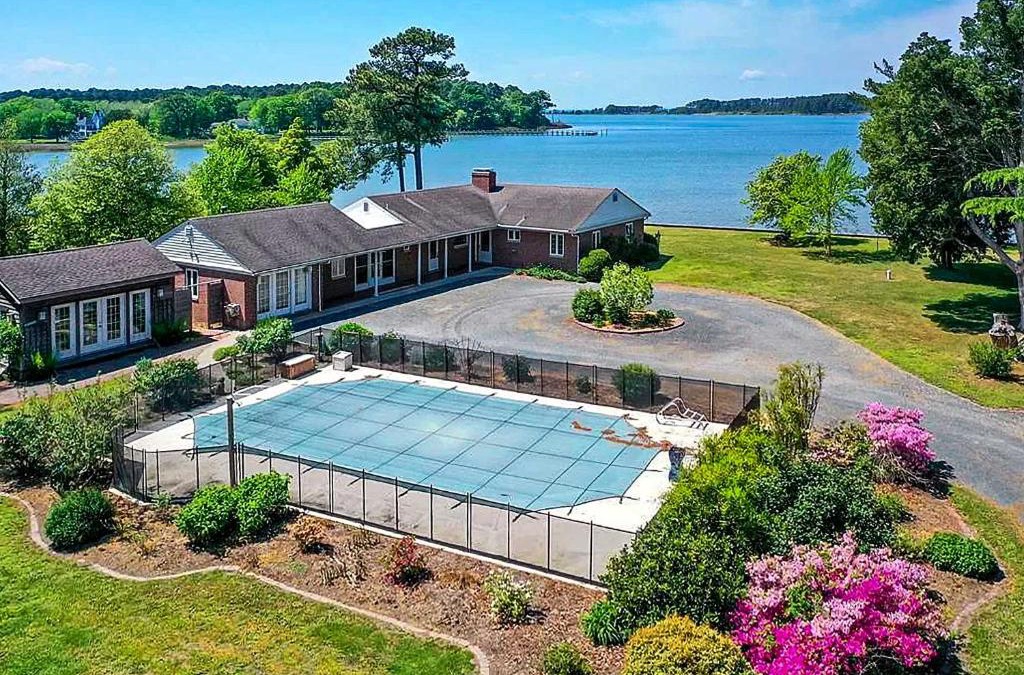 Davis Wharf House | Bayfront Retreat with Game Room and Outdoor Pool!