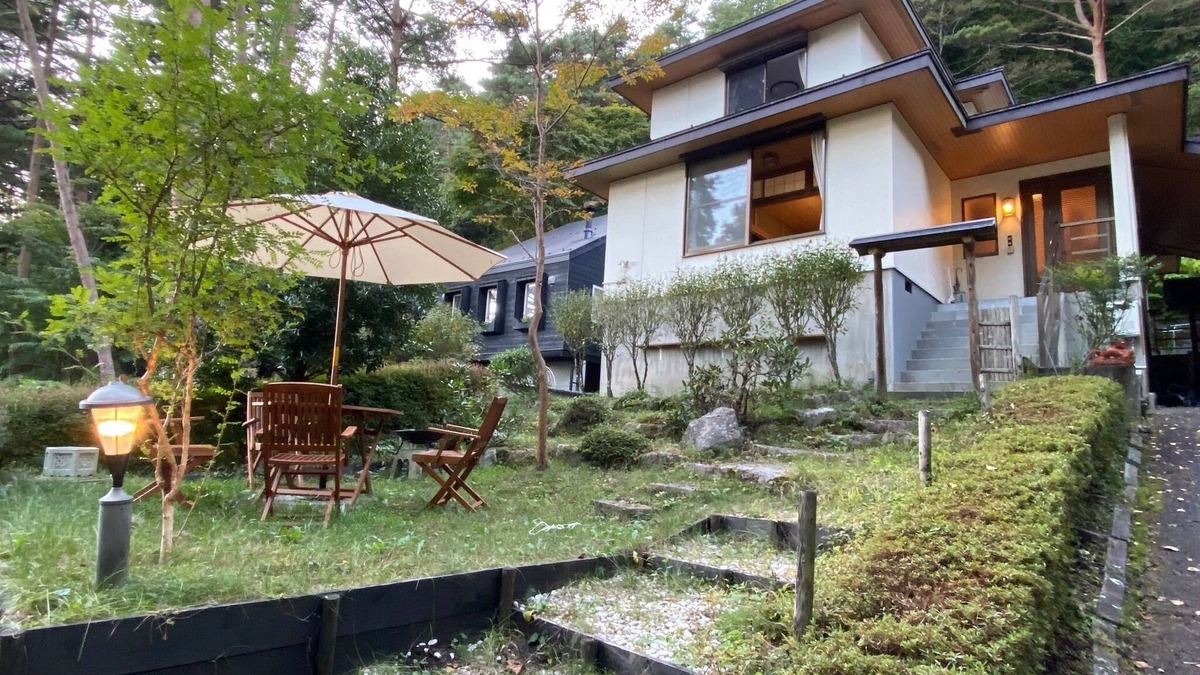 Oishi House | BBQ available Luxury villa Borealis in the midd - Luxury villa with BBQ facilities overlooking Mount Fuji Borealis/Minamitsurugun Yamanashi