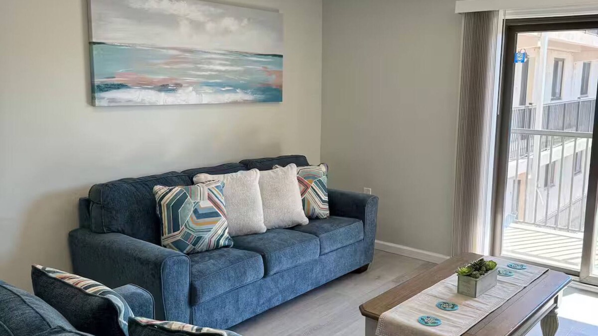 Seaside Heights Condo | Beach block condo in quiet northend of Seaside Heights, 4 beach passes included