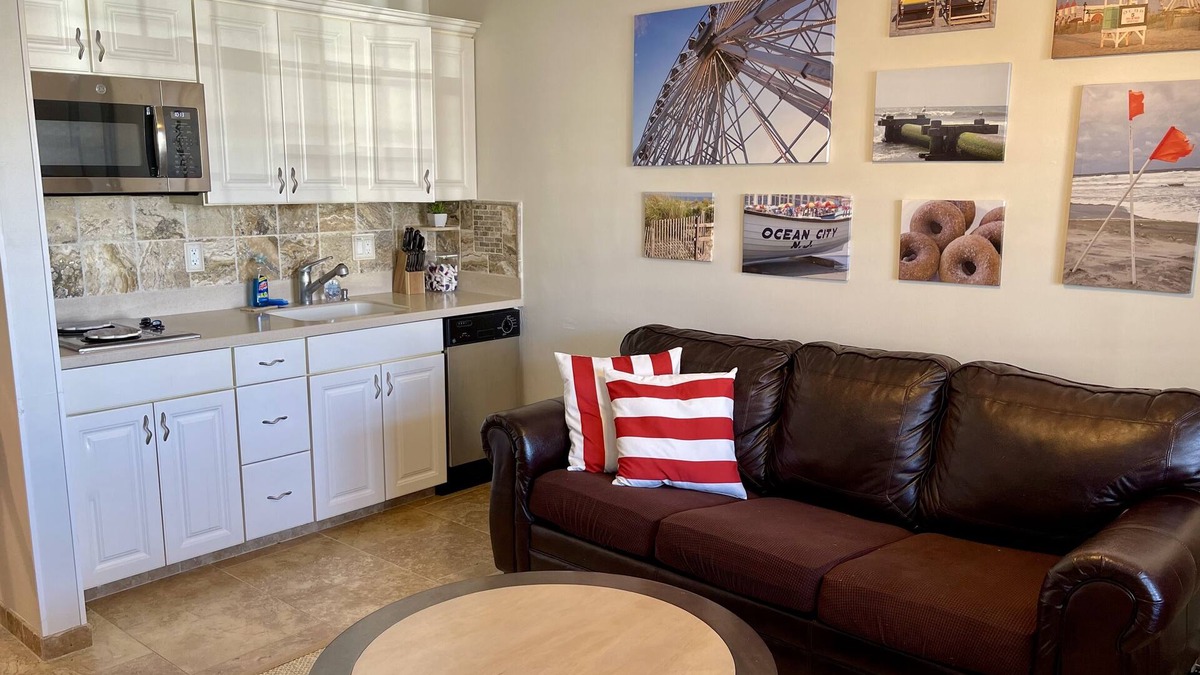 North End Condo | Beach-Block Suite For Family Fun in OCNJ - Ground Level, Parking, 10th & Ocean