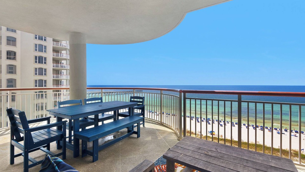 Navarre Beach Condo | Beach Colony West 11C Gulf-front 3BD/3BA Condo Navarre Beach!