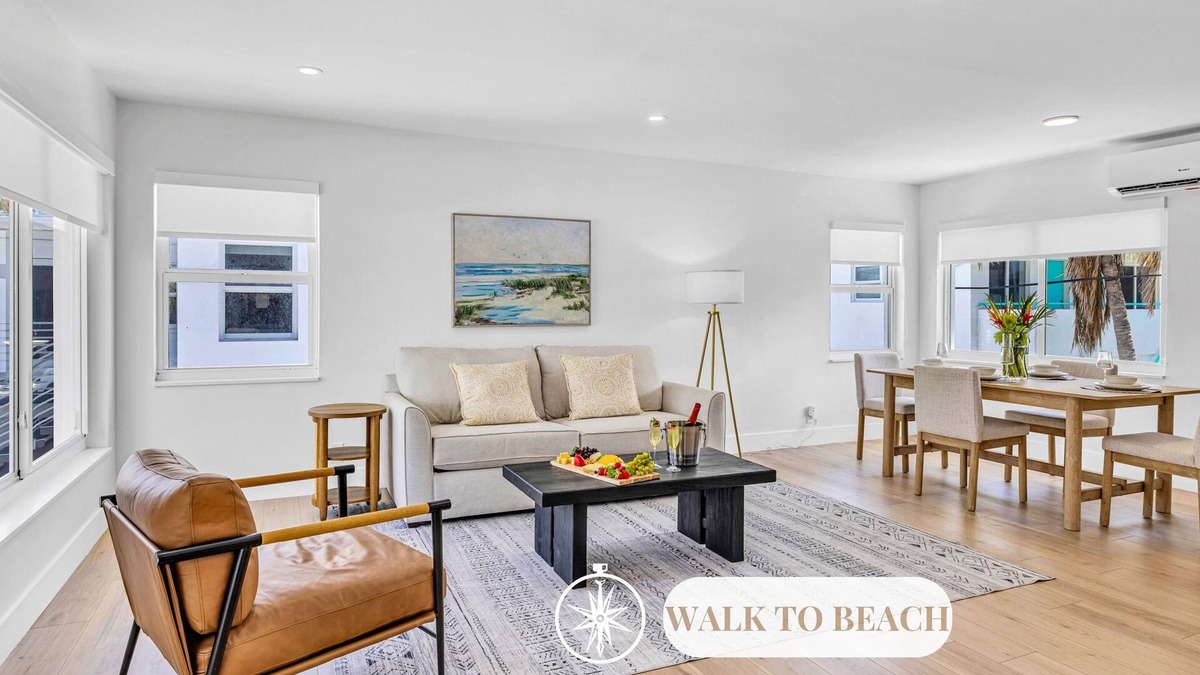 Central Beach Condo | Beach Condo/King Bed/Lush Patio/Hot Tub/Birch Key Seven