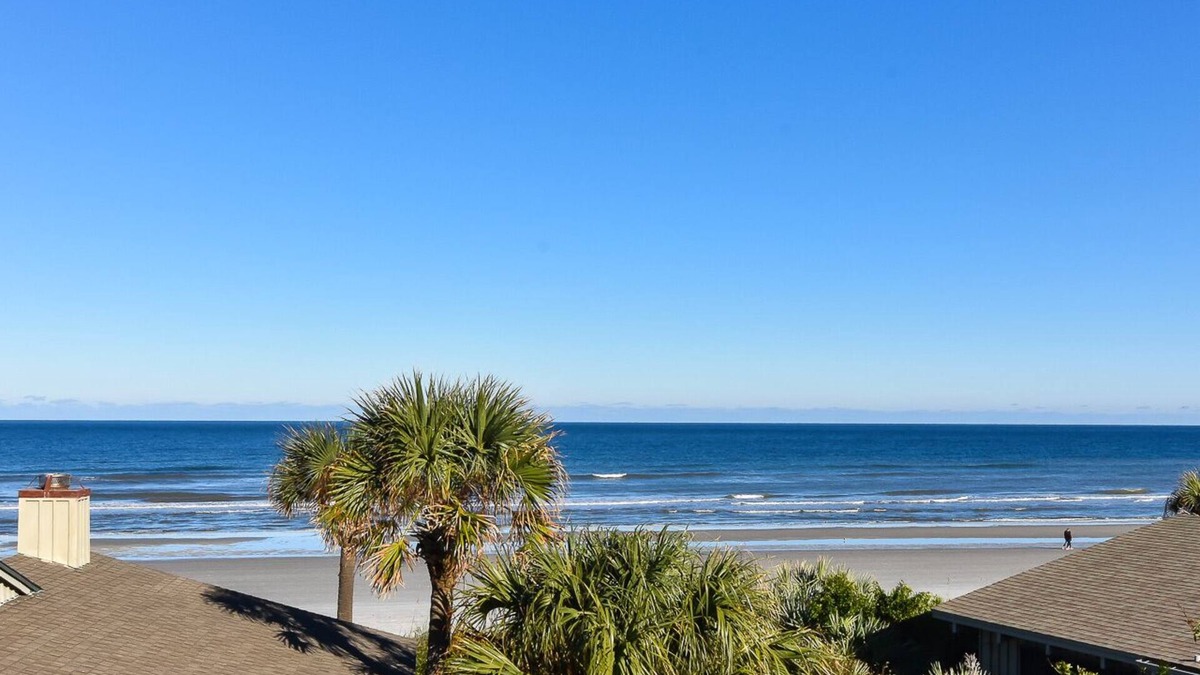 Sea Dunes Condo | Beach Daze Townhome at Sea Dunes Green Turtle B5 ~ Ocean View next to Pool