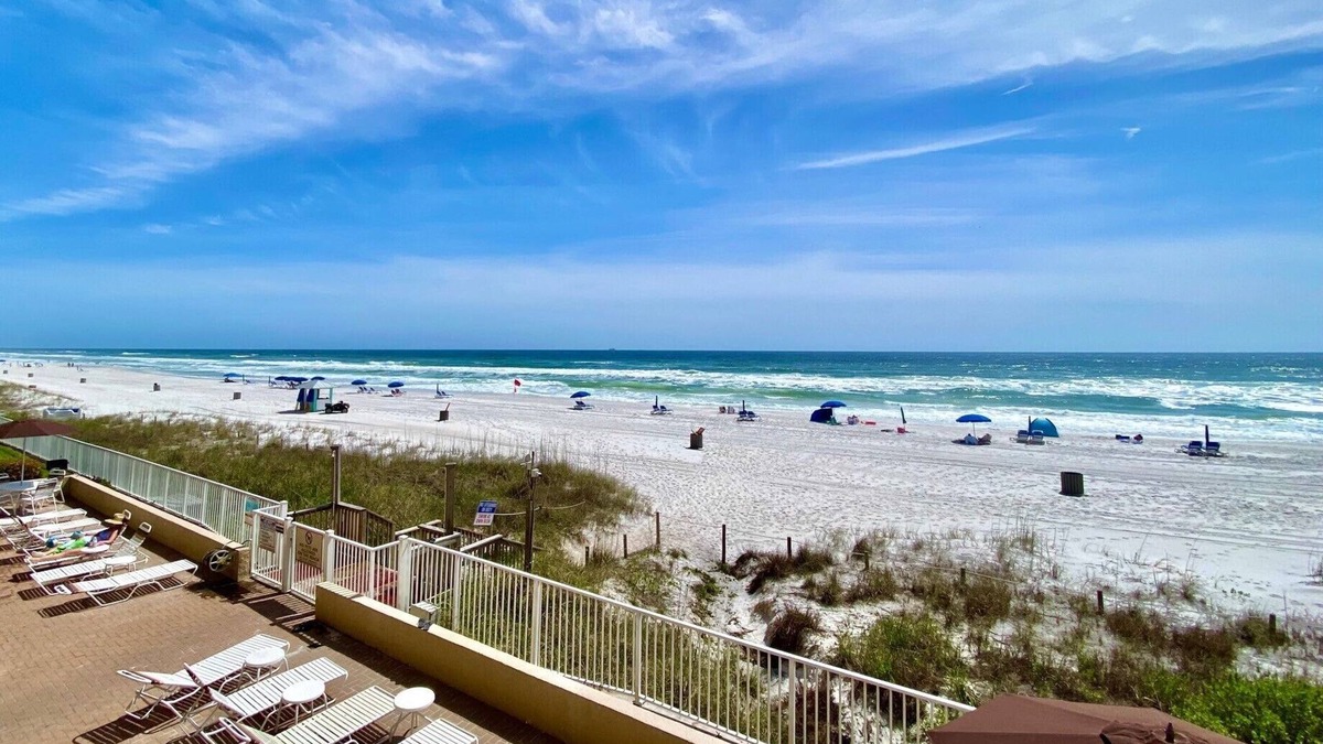 Bel Air Condo | BEACH Front Condo! Stay right on the Gulf! GG201