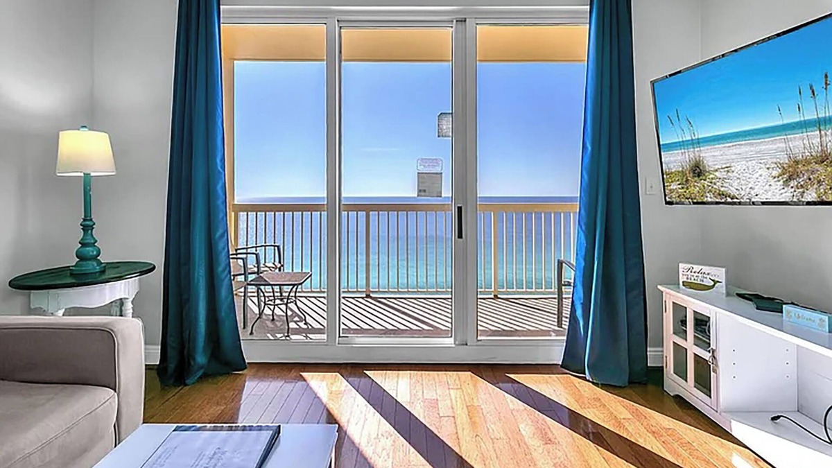 Panama City Beach Condo | 🏖️Beach Front Getaway | Gorgeous Gulf Views | Calypso 1-1805🏖️