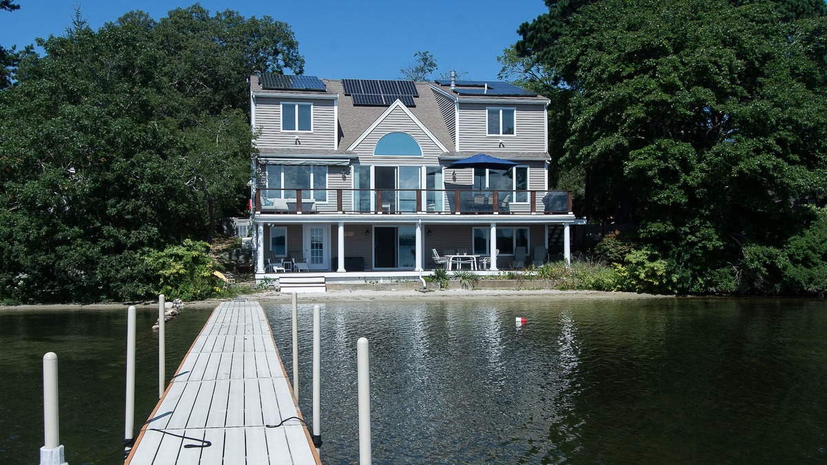 Cedarville House | Beach front house with incredible water views from every room!