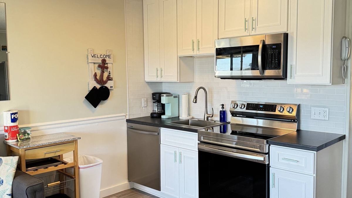 Folly Field Condo | Beach Front with Ocean View