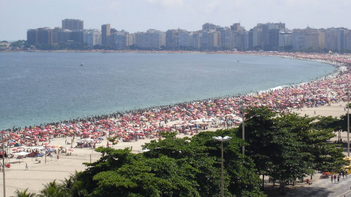 Copacabana Condo | Beach-Front with Panoramic View of 100% of Copacabana Beach