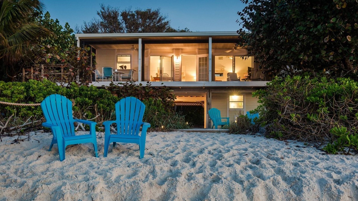 North Captiva House | BEACH FRONT with the best sunsets on the island!
