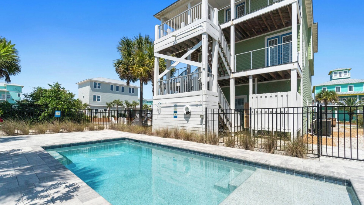 Seagrass House | Beach Home | Sleeps 23 | Pool | Game Room|EV Charger|Beach Gear