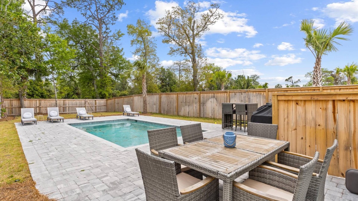 Port St. Joe House | Beach House Simple Pleasures - Private Pool, Walk to Beach - Sleeps 6