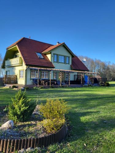 Haljala Parish House | Beach house Tolsburg with sauna