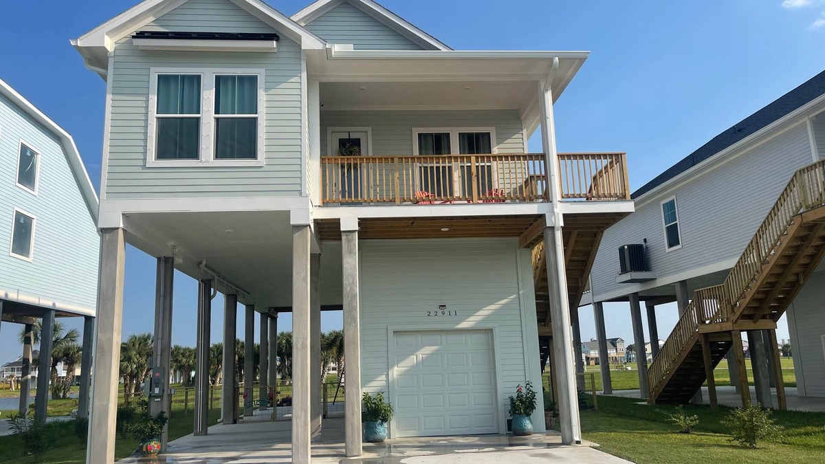 Terramar Beach House | Beach house,West End Galveston, Terramar Beach Access