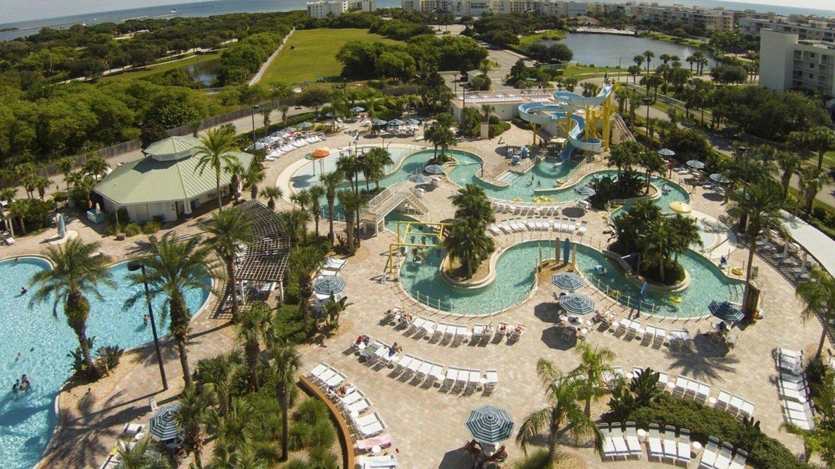 Port Canaveral Condo | Beach Resort with Water Park - Spacious 2BR/2BA - Sleeps 8