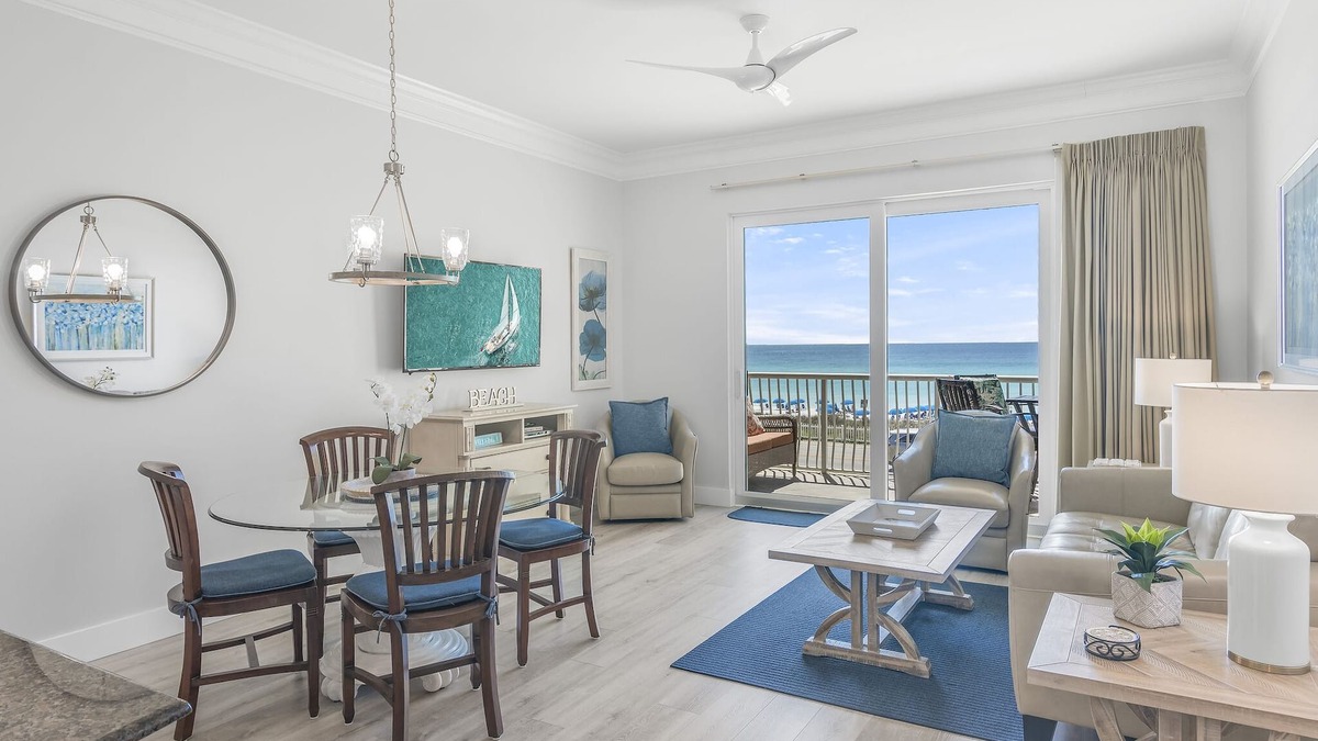 Miramar Beach Condo | BEACH RETREAT 208 - Ocean Front, Pet Friendly, 5 Star Ratings!