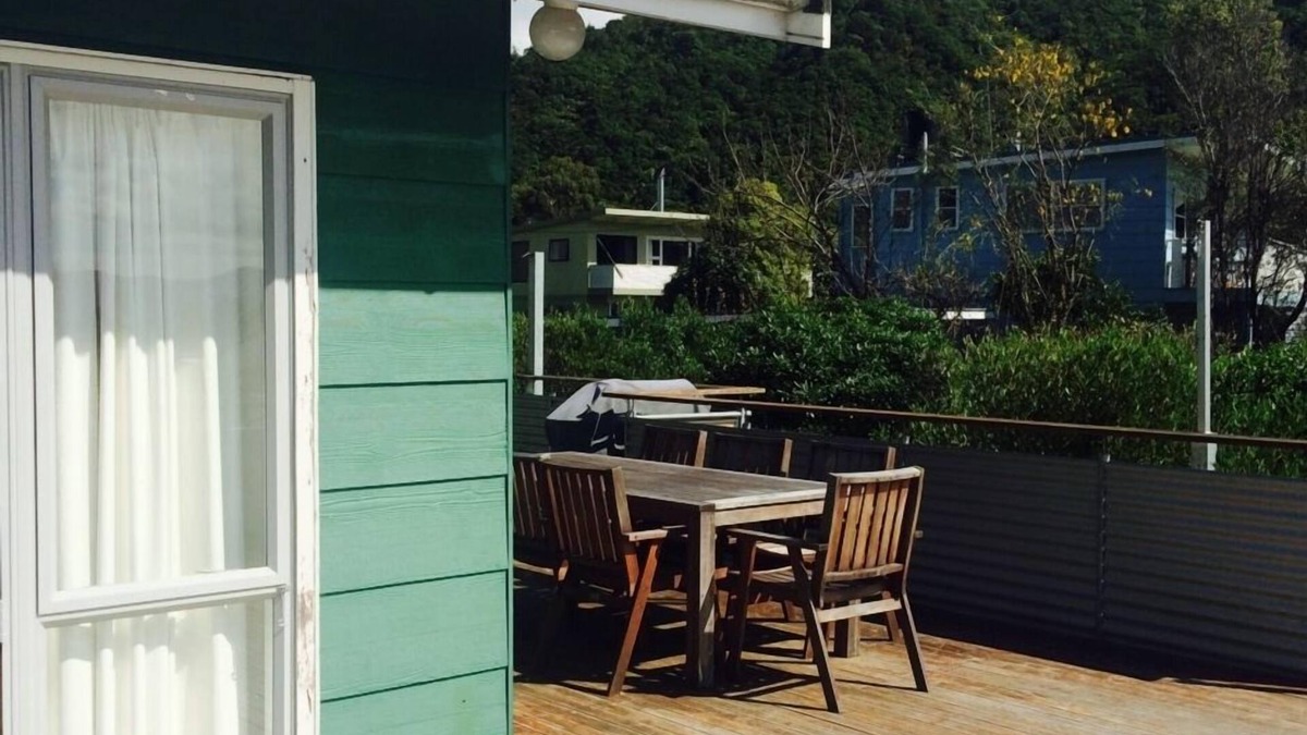 Waikawa Bay House | Beach Road Waikawa two storey bach