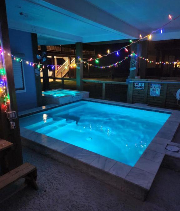 Port Bolivar House | Beach Sands 1 New Build Private Pool/Hot Tub