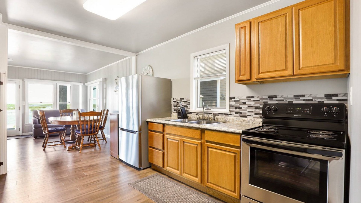 Gilford Cabin | beach style cabin, on the water with a great view!