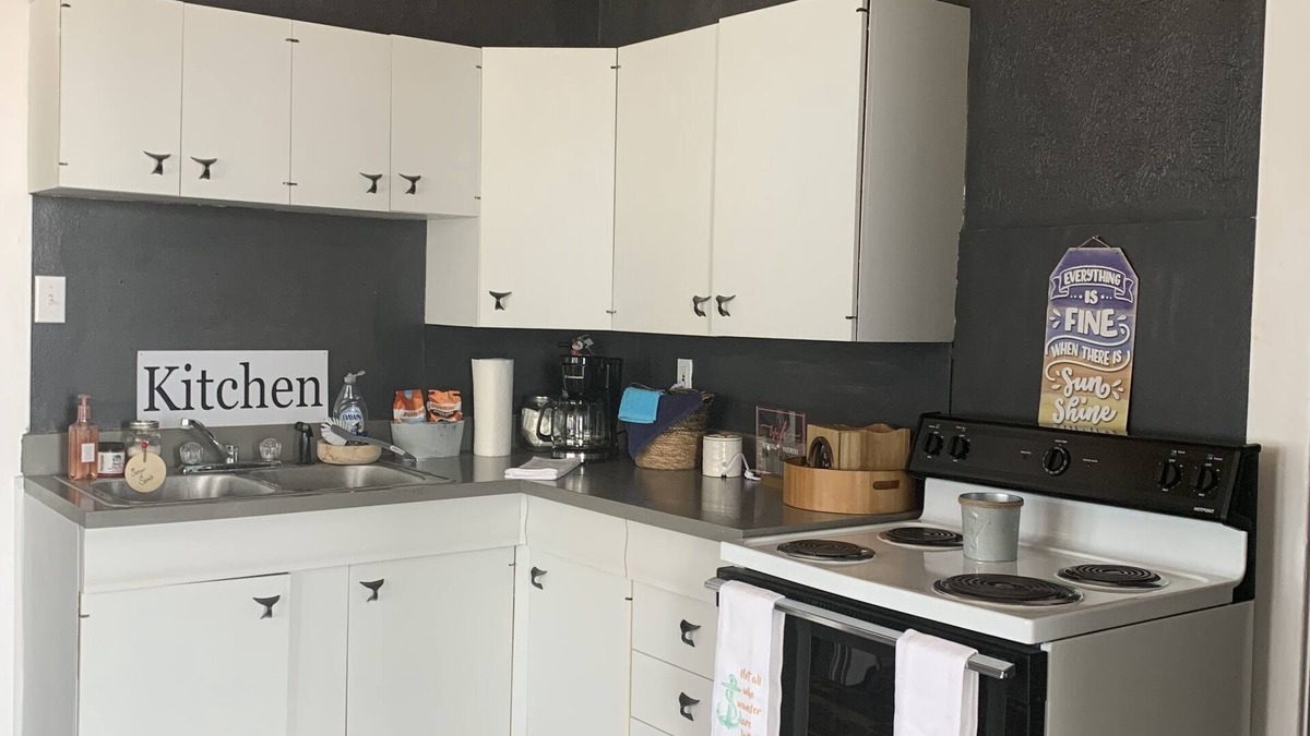 Assumption Apartment | Beach-themed rental with many activities within walking distance.