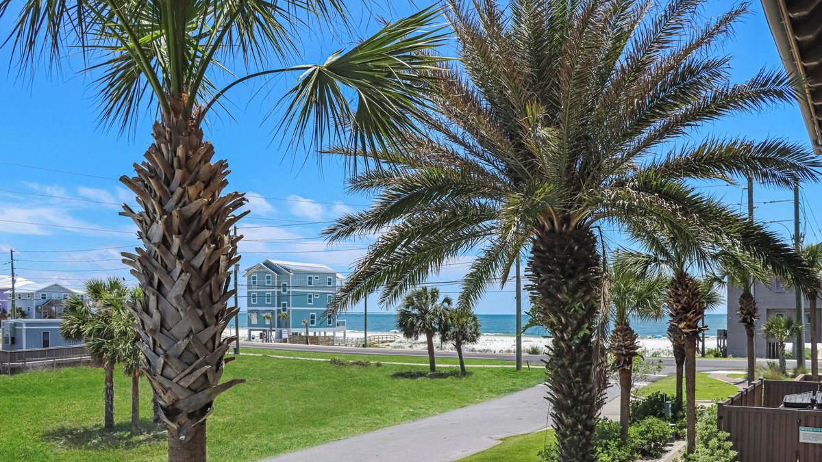 Mexico Beach Condo | 🏖️Beach Views, 1st Floor Unit | Steps to Beach | Club at Mexico Beach 1A🏖️