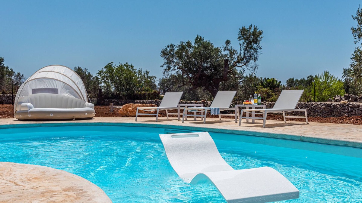 Torre Suda Villa | Beach villa with private pool - surrounded by big green and peaceful garden