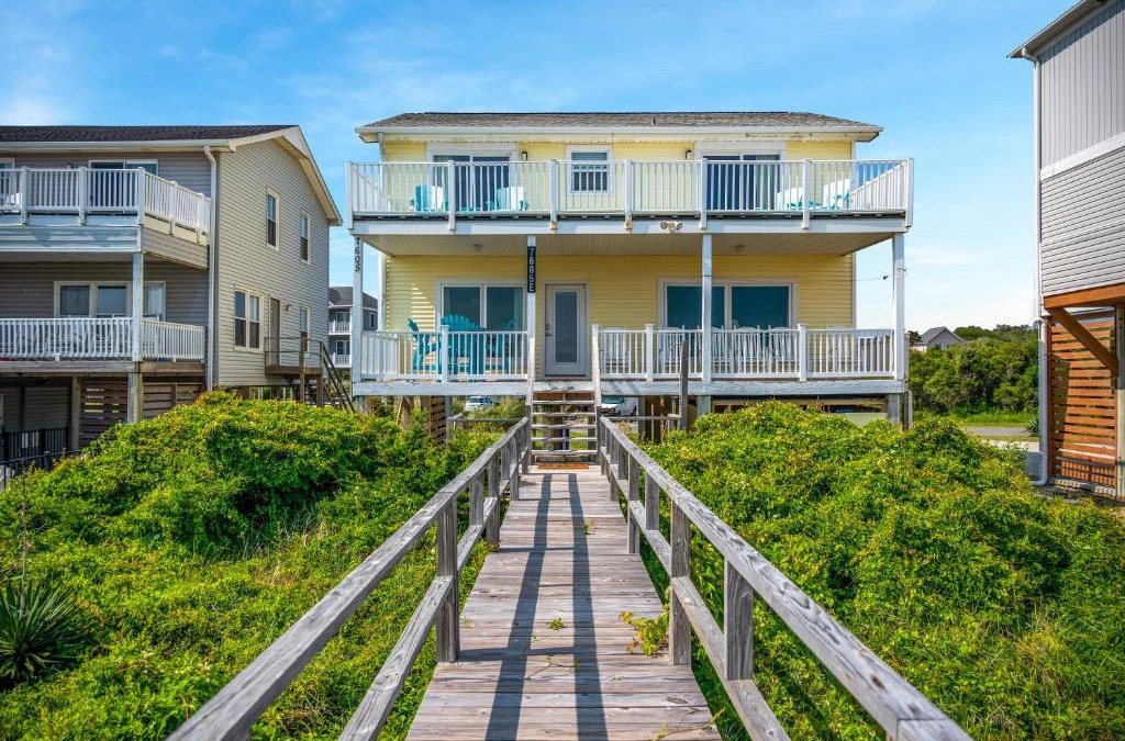 Yaupon Beach House | Beach Walkers by Oak Island Accommodations
