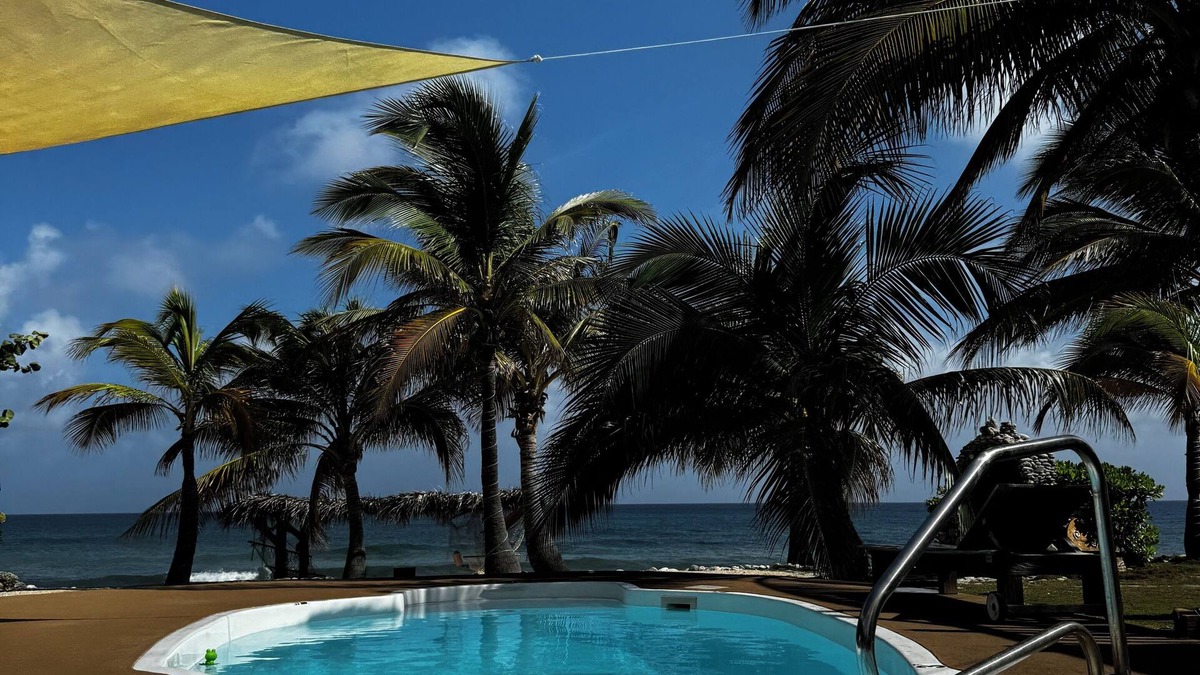 West End Apartment | Beachfront 1-bdr 1-bath "Sea Breeze Suite" 100 ft from the Ocean with a Pool!