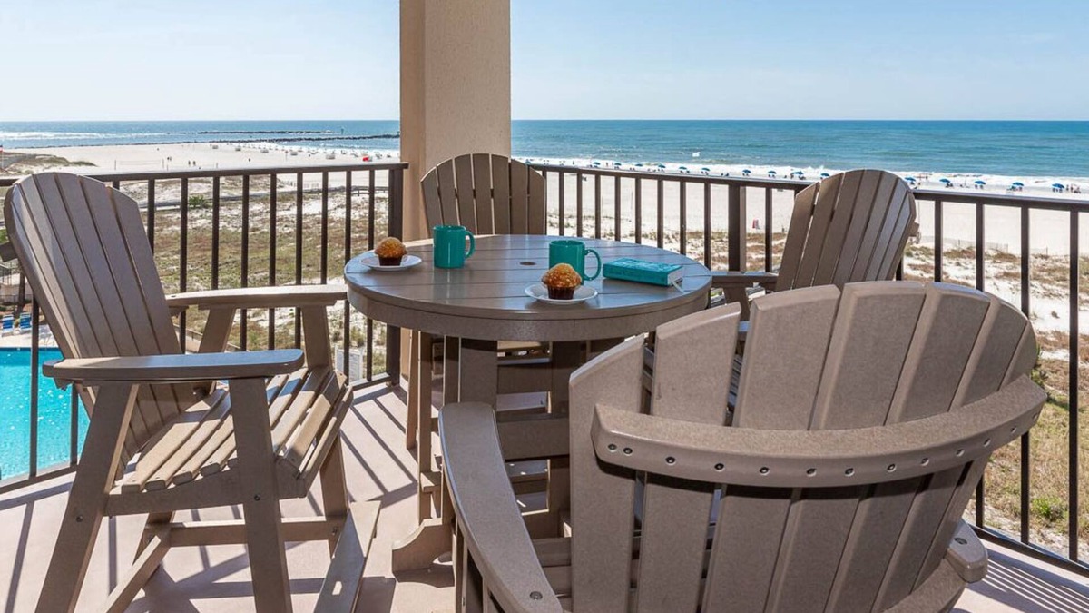 Orange Beach Condo | "BEACHFRONT" 4th Floor Condo ~ Phoenix East ~ Balcony ~ ORANGE BEACH OCEANFRONT