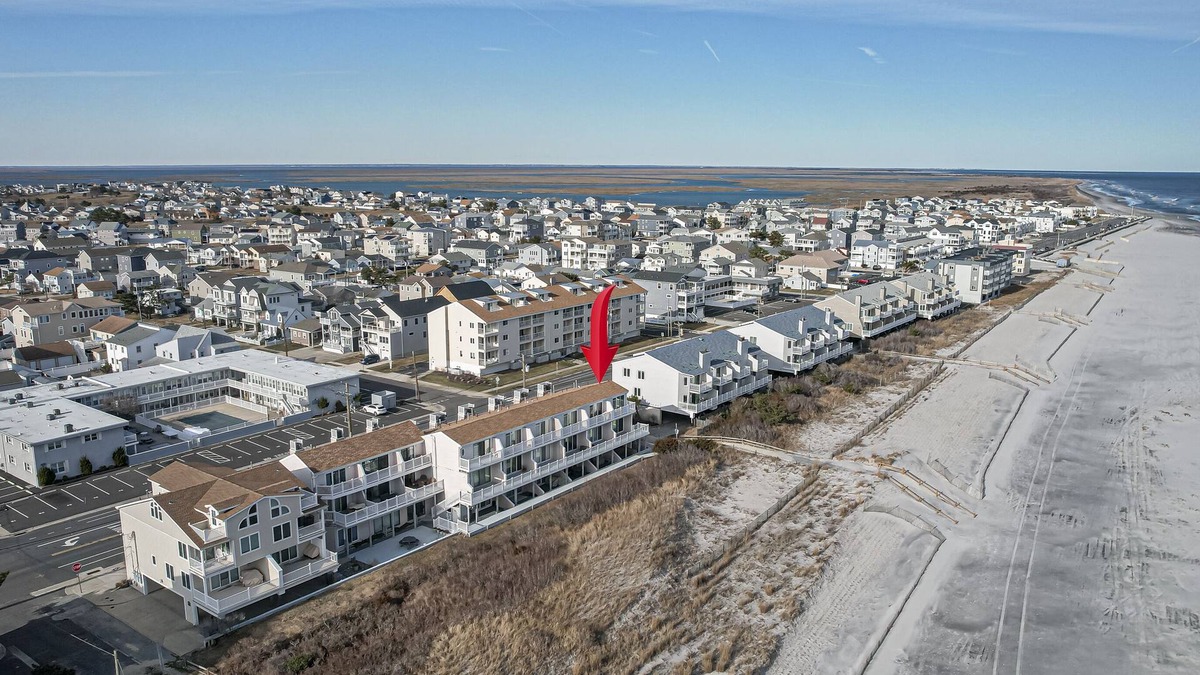 Brigantine Condo | Beachfront Bliss – Direct, Unobstructed Ocean Views! No long walks to the beach