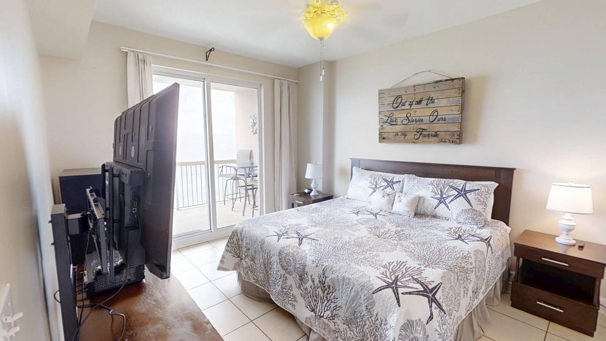 Panama City Beach Condo | Beachfront Charm w/Master on Gulf Luxurious 2-Bedroom w/Free Golf Everyday!