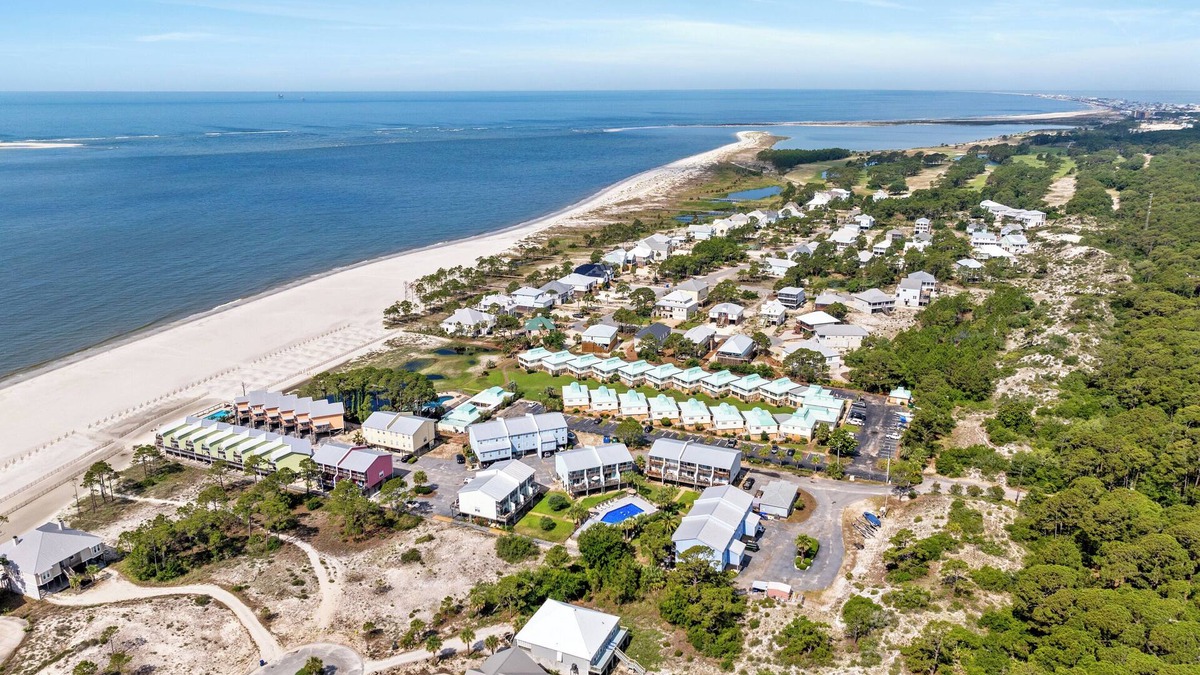 Dauphin Island House | Beachfront condos with brand new beach